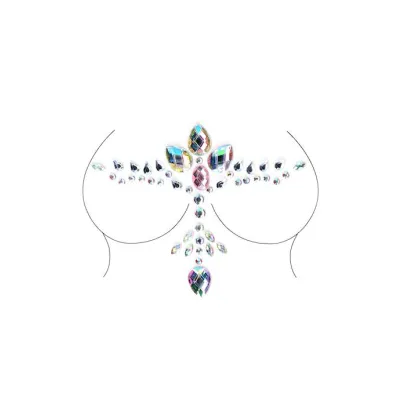 Dazzling Cleavage Bling Sticker