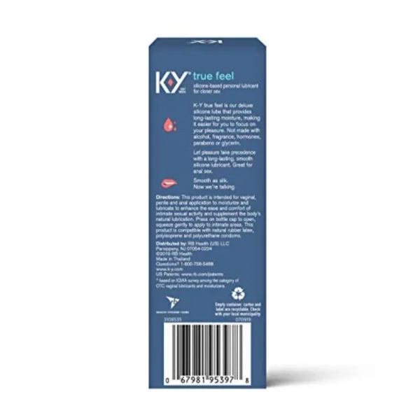 K-Y True Feel - Silicone-Based Lube | Sexual Lubricants — image 6 of 6