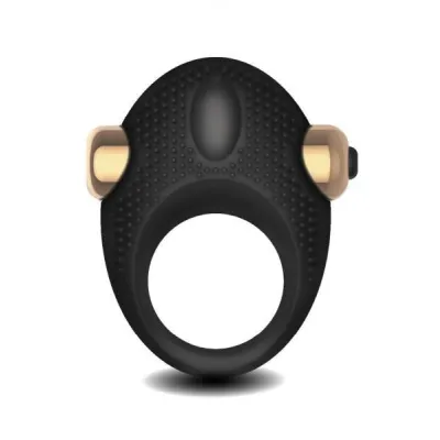 Frederick s of Hollywood Vibrating Couple s C Ring Black