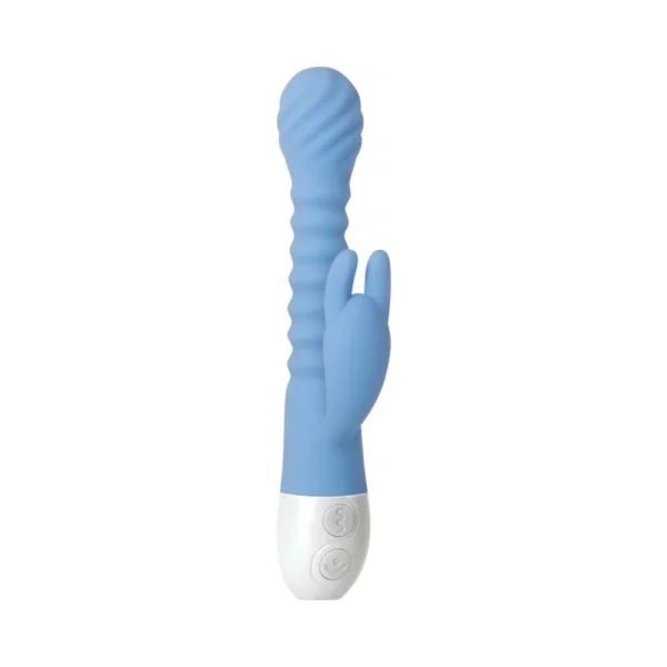 Evolved Bendy Bunny Dual Motors 8 Speeds&functions Ubs Rechargeable Cord Included Silicone Waterproo — image 6 of 9