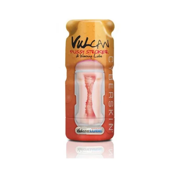 Cyberskin Vulcan Pussy Stroker with Warming Lube — image 6 of 6