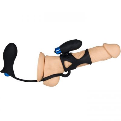 Bondara Wingman 10 Function Cock Sleeve Butt Plug 3 Inch