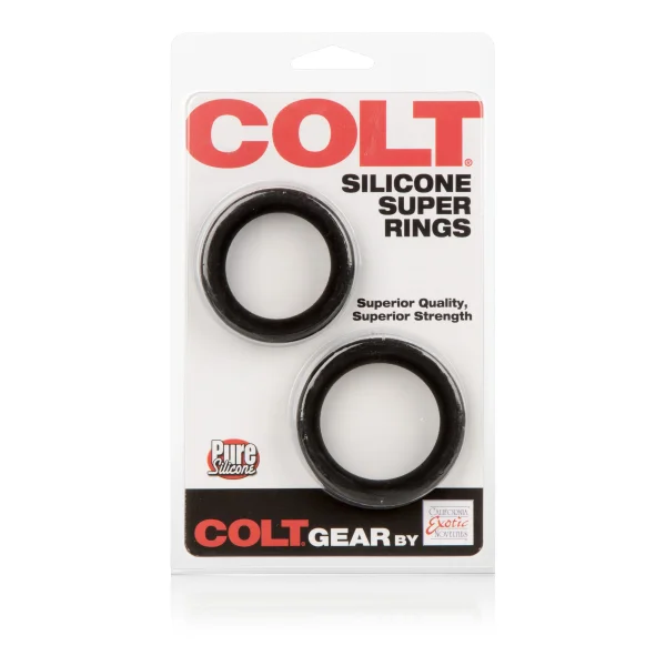 Colt Silicone Super Rings Black