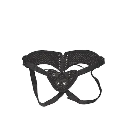 Diamond Velvet Strap on Corset