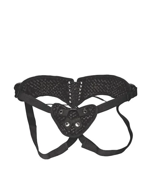 Diamond Velvet Strap-on Corset