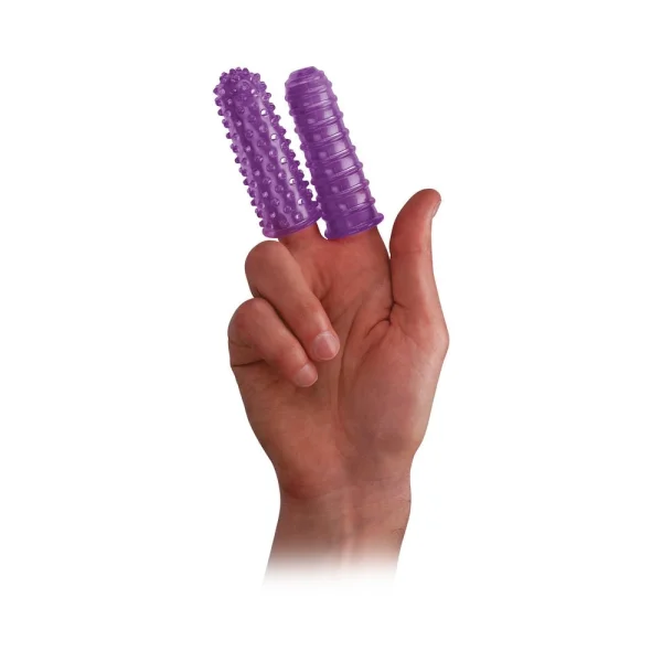 Jelly Finger Stimulators Purple Set