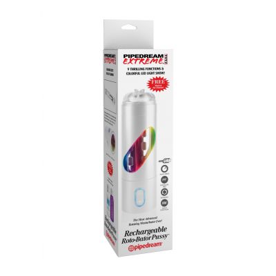 Rechargeable Roto Bator Pussy Wanking With A Fleshlight