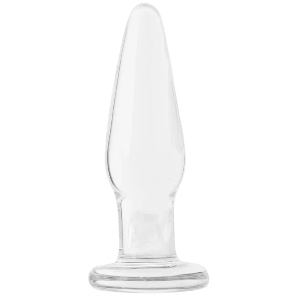 Crystal Glass Small Tapered Butt Plug by NS Novelties - Clear