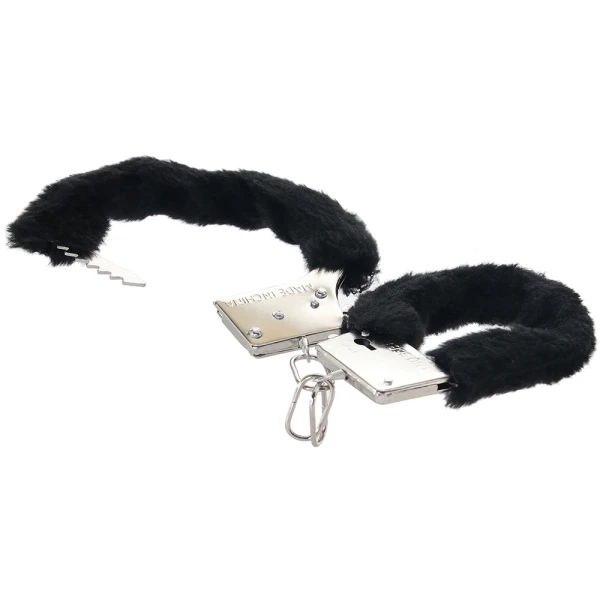 Furry Handcuffs in a Bag