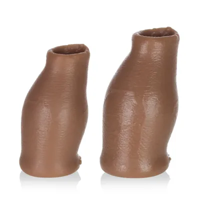 Hood Moreskin Silicone Faux Foreskin Medium Tone Medium large