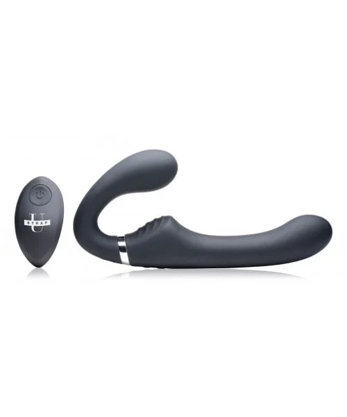 Mighty Rider 10X Vibrating Silicone Strapless Strap-On — image 4 of 4