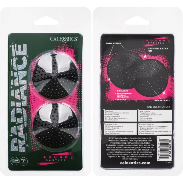 CalExotics Radiance Round Gem Pasties