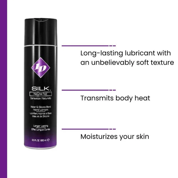 ID Silk Long-Lasting Hybrid Lube | 8.5oz — image 7 of 9