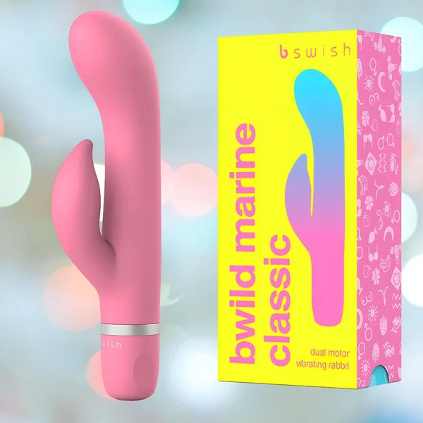 B Swish Bwild Classic Marine Rabbit Vibrator -  Guava — image 18 of 22