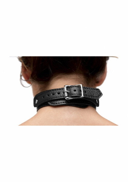 Female Chest Harness - Black - Sub Collar