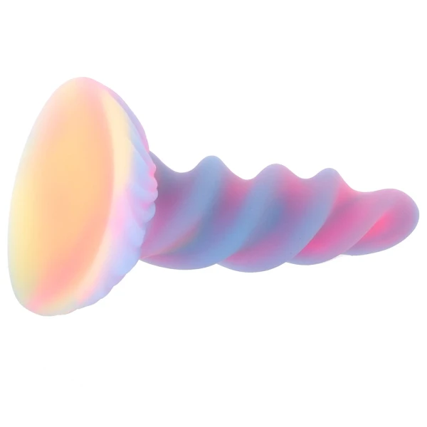 Moon Rider Glow In The Dark Unicorn 8" Silicone Suction Cup Dildo By Creature Cocks