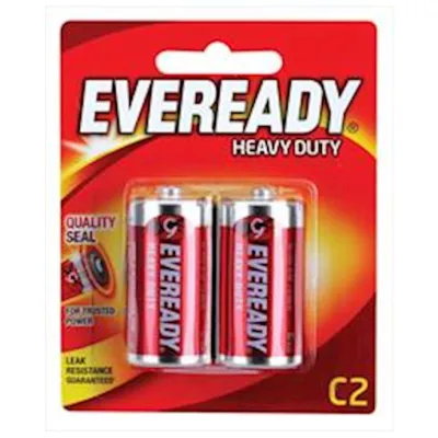 Eveready Heavy Duty C 2 Pack