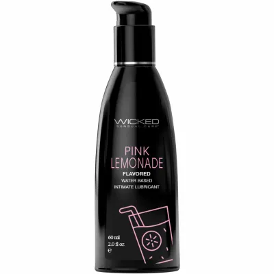 Wicked Aqua Pink Lemonade Water Based Personal Lubricant 2 fl oz