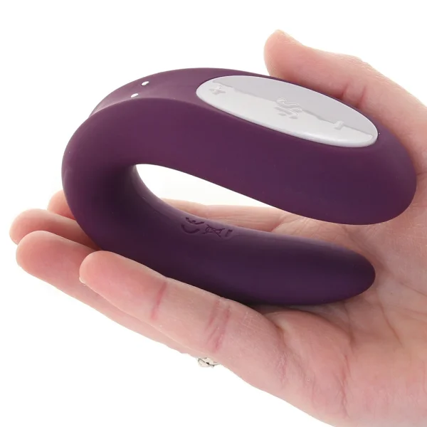 Satisfyer Double Joy App-Enabled Wearable Couples Vibrator with Remote Control