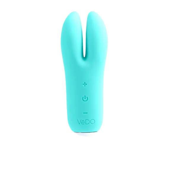 Kitti Rechargeable Dual Vibe - Tease Me Turquoise