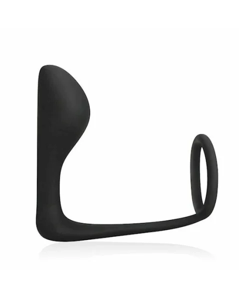 Cock Ring with P-Spot Plug