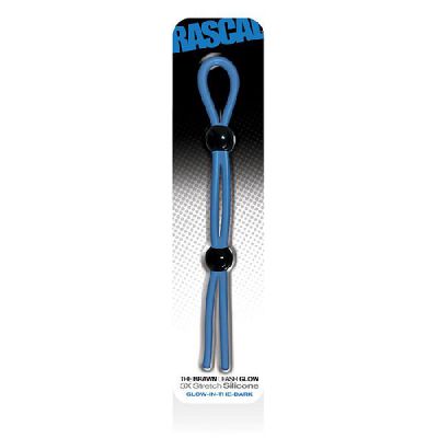 The Brawn Cock Leash Double Glow Blue