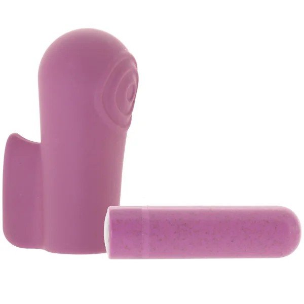 Gaia Eco Delight Rechargeable Waterproof Plant Based Clitoral Vibrator By Blush - Purple