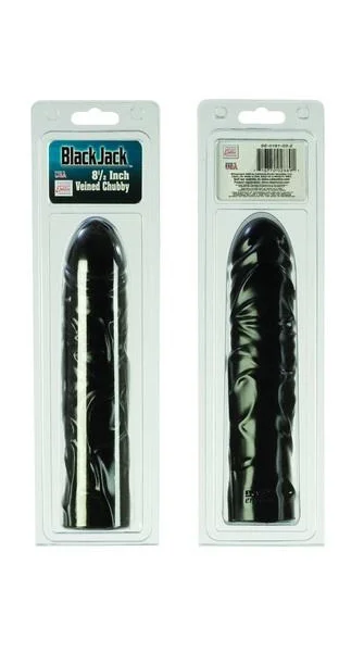 BLACK JACK VEINED CHUBBY 8.5 INCH BLACK — image 6 of 6