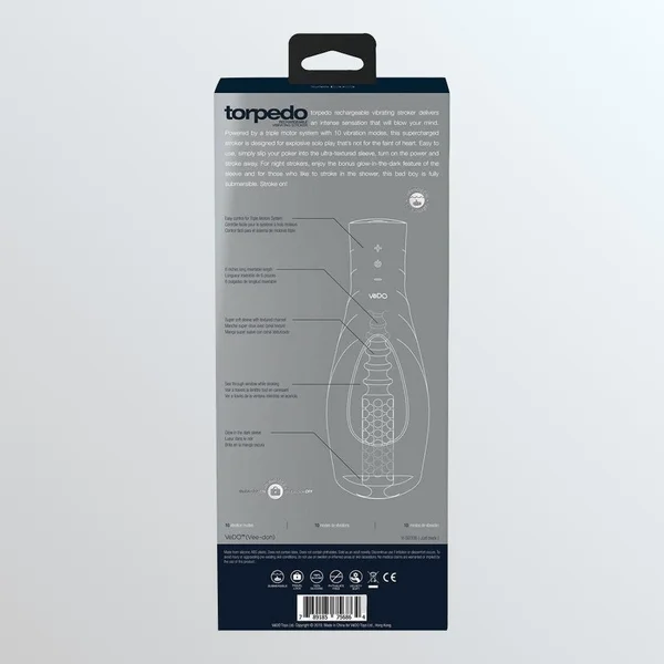 VeDO Torpedo Vibrating Masturbation Sleeve — image 25 of 25