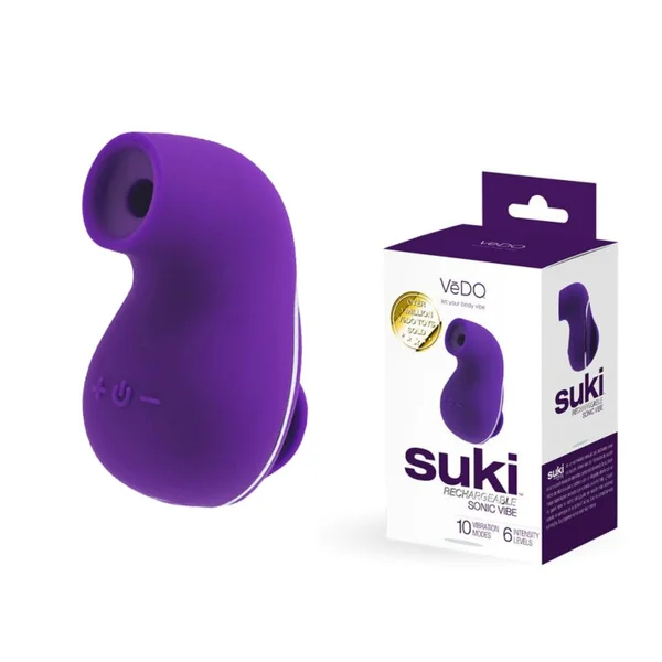 VeDO Suki - Purple Air Suction Clit Stimulator — image 22 of 25
