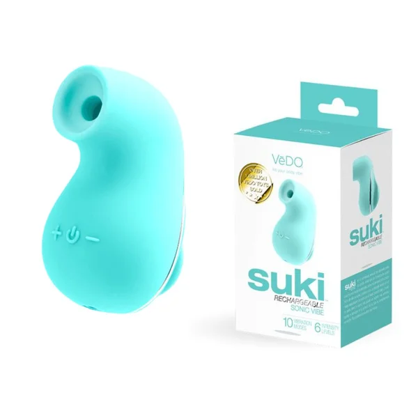 VeDO Suki - Turquoise Air Suction Clit Stimulator — image 22 of 25