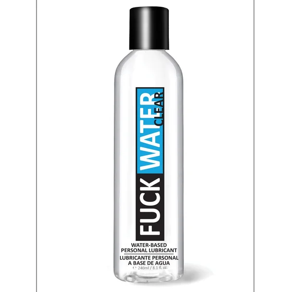Fuck Water Clear- Water-Based Lube | 8oz — image 4 of 5