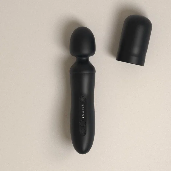 B Swish Bthrilled Premium Noir Black Wand Massager — image 19 of 22