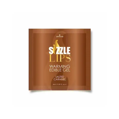 Sizzle Lips Warming Gel Caramel Single