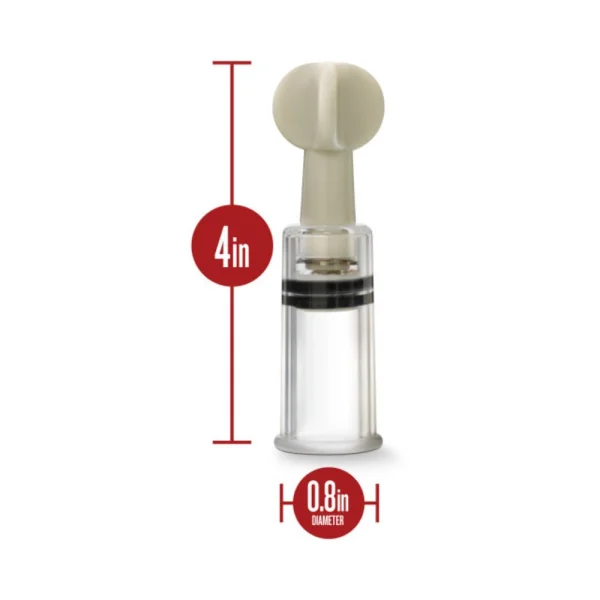 Temptasia Clit And Nipple Twist Suckers Set of 3 Clear