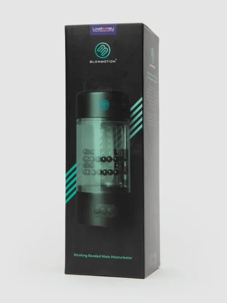 Blowmotion Stroking Beaded Male Masturbator