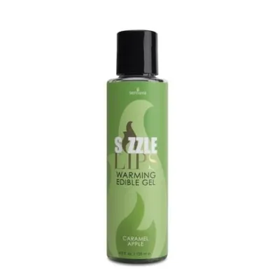 Sizzle Lips Warming Edible Gel Caramel Apple 4 2 Oz