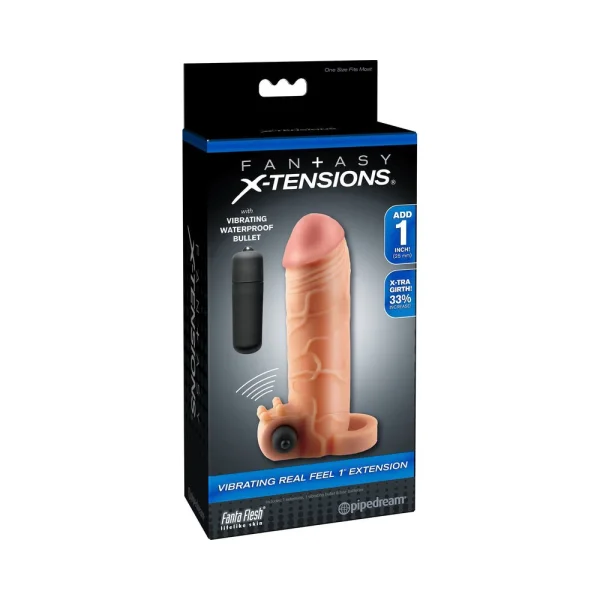 Vibrating Real Feel 2 Inches Extension — image 10 of 11