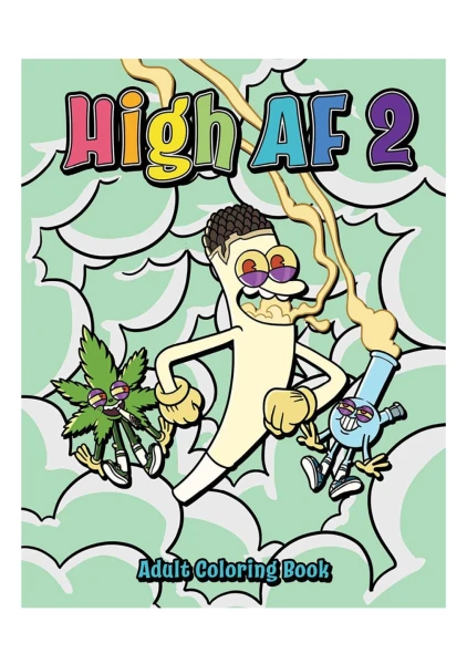 High Af 2 Coloring Book