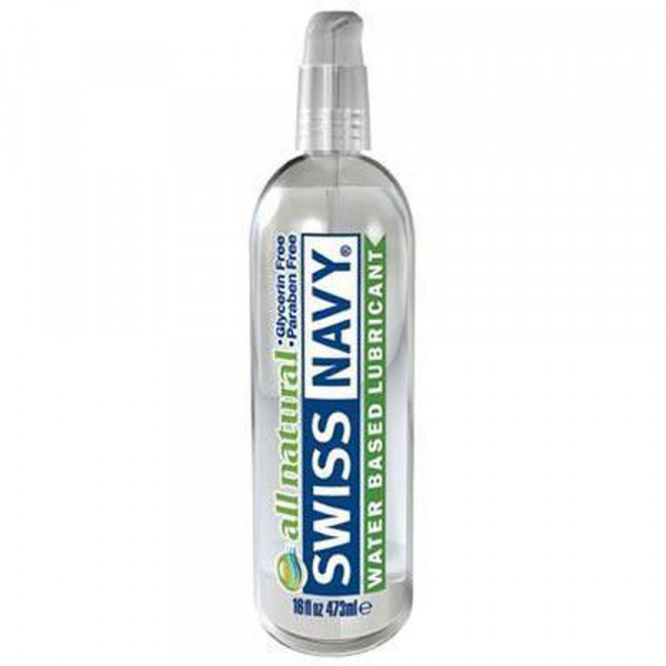 Swiss Navy All Natural Water-Based Lubricant | 16oz