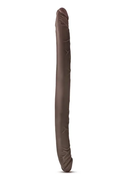 Dr. Skin - 16 Inch Double Dildo - Chocolate