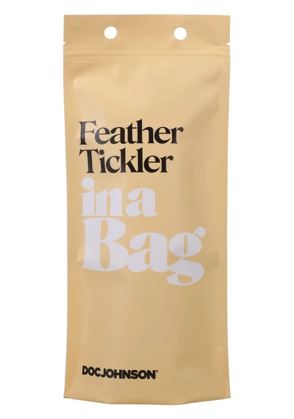 In A Bag Black Feather Tickler By Doc Johnson