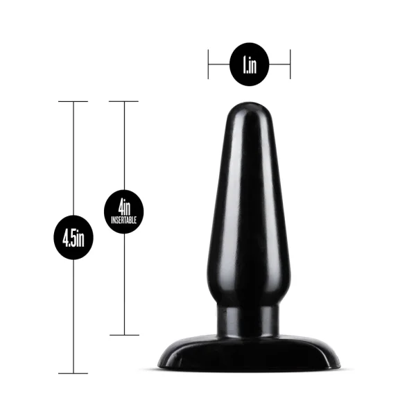 Anal Adventures Basic Plug Kit Black