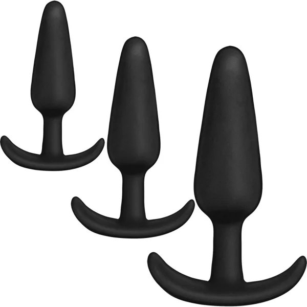 Doc Johnson Mood Naughty 1 Trainer Kit with 3 Butt Plugs