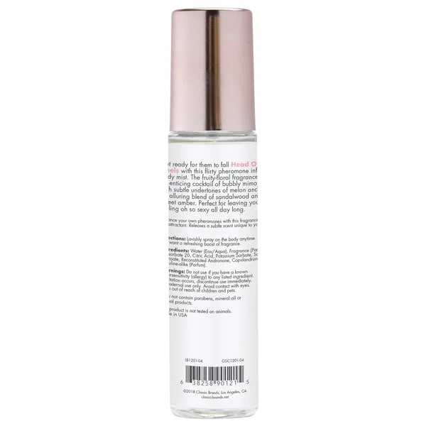 CG Fragrance Body Mist with Pheromones - Head Over Heels (3.5 oz)