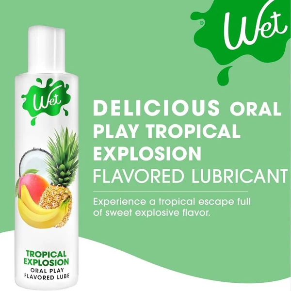 Wet Fun Flavors Tropical Explosion Warming Water-Based Lube | 3oz — image 14 of 16