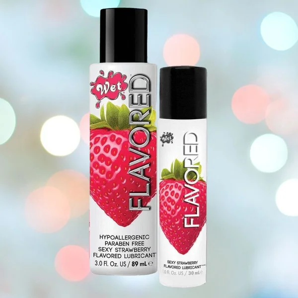 Wet Flavored Sexy Strawberry Water-Based Lube | 1oz — image 12 of 15