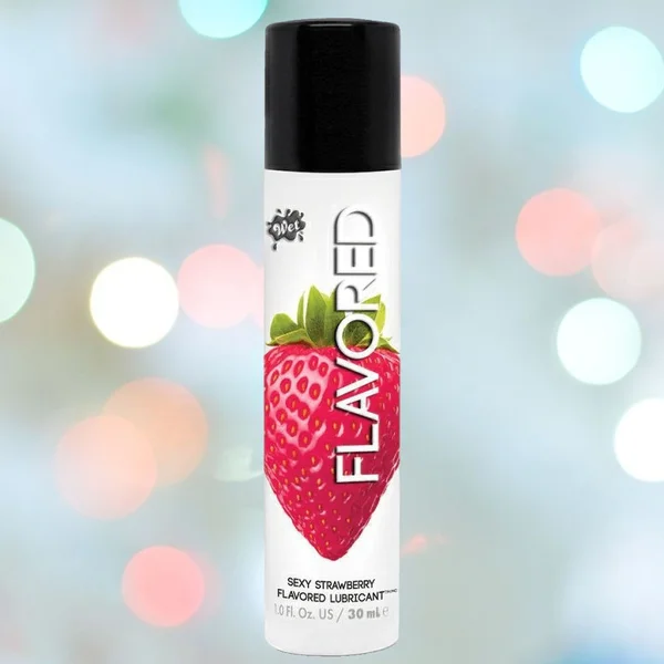Wet Flavored Sexy Strawberry Water-Based Lube | 1oz — image 13 of 15