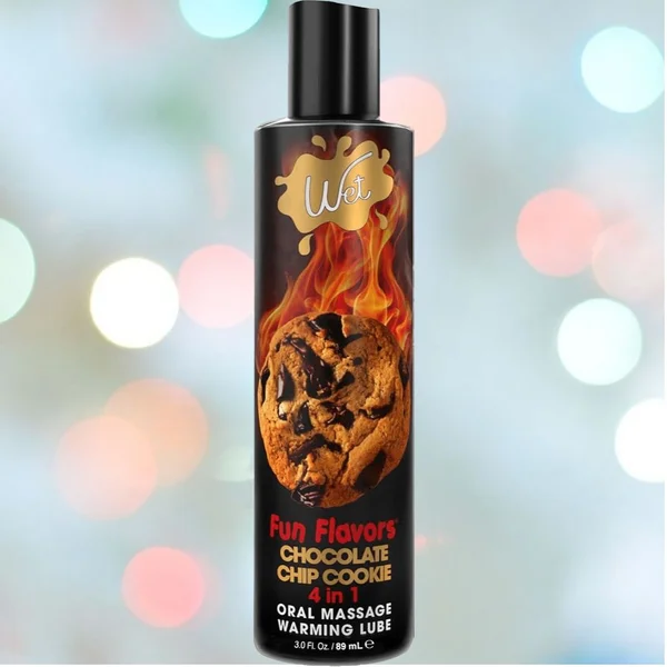 Wet Warming Desserts Baked Gooey Chocolate Chip Cookie Water-Based Lube | 3oz — image 16 of 21