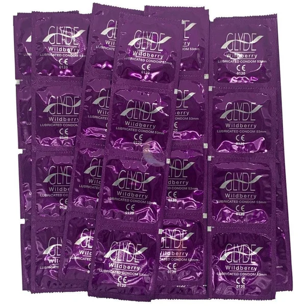 Glyde Ultra Organic Wildberry Flavored Vegan Condoms | 12-Pack — image 12 of 12